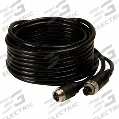 ECCO Camera Cable: Transmission Cable (MPN ECTC5-4). Key specifications — Compatible with Manufacturer Model Number: EC7003-K; Product Type: Vehicle Camera Accessories; Brand: ECCO; Features: 4-Pin Connector; Includes: Transmission Cable.