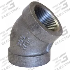 ANVIL Metal Pipe Elbow: 2 1/2 in x 2 1/2 in, Female NPT Threaded x Female NPT Threaded, Class 300 (MPN 0310511803). Key specifications — Maximum Operating Pressure: 1,000 psi @ 150° F; (DO NOT SEND) Manufacturer Location: Made in USA.