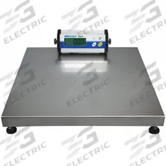 ADAM EQUIPMENT Floor Scale: 33 lb Wt Capacity - Imperial, 0.005 kg/0.01 lb Readability, Floor Scale (MPN CPWPLUS15). Key specifications — Weighing Units: lb; Platform Material: Stainless Steel; Connection Ports: RS-232; Brand: ADAM EQUIPMENT; Readability: 0.005 kg/0.01 lb.