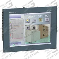 SCHNEIDER ELECTRIC Touch Panel: TFT Color LCD, 10.4 in Display Screen Size, 24V DC, Resistive (MPN HMIGTO5310). Key specifications — attr1075199: 24V DC.