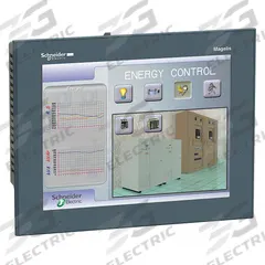 SCHNEIDER ELECTRIC Touch Panel: TFT Color LCD, 10.4 in Display Screen Size, 24V DC, Resistive (MPN HMIGTO5310). Key specifications — attr1075199: 24V DC.