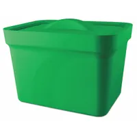 Ice Bucket with Lid: 4 L Capacity, Rectangular, Polyurethane Foam, Green, 8 5/8 in Overall Ht (MPN M16807-4104). Key specifications — Color: Green; Material: Polyurethane Foam; Brand: MAGIC; Product Type: Ice Bucket with Lid; Shape: Rectangular.