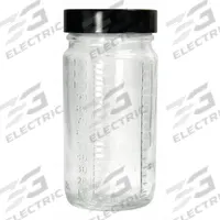 APPROVED VENDOR Mixing/Storage/Sampling Bottle: 480 mL, 70-400, Colorless, 48 Bottles (MPN GLC-01569). Key specifications — Brand: APPROVED VENDOR; Graduated: Yes; Pre-Cleaned: None; Body Color: Colorless; Screw Closure Size: 70-400.