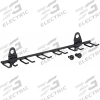 APPROVED VENDOR Multi-Prong Tool Holder: 1/4 in Peg Hole, For 1 in Pegboard Hole Spacing, 5 PK (MPN 5TPJ2). Key specifications — Color: Black; Locking System: Screw-In; Mounting Type: Surface; Accessory Type: Multi-Prong Toolholder; Brand: APPROVED VENDOR.