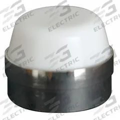 EATON Pilot Light Lens: 30 mm Panel Mounting Hole Dia, White, Fresnel, Incandescent/LED, 10250T (MPN 10250TC12N). Key specifications — Brand: EATON; Compatible with Series: 10250T; Lens Material: Glass.