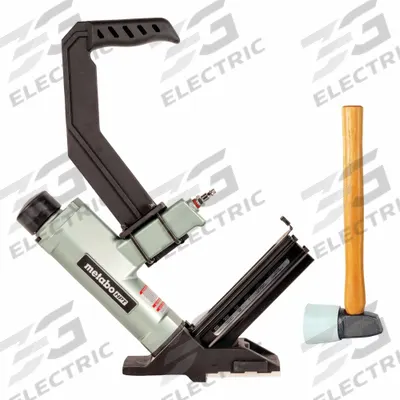 METABO HPT Staple Gun: For 1/2 in Staple Wd, For 15 1/2 ga Staple Gauge - Air-Powered Flooring Staplers