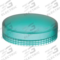 SCHNEIDER ELECTRIC Pilot Light Lens: 22 mm Panel Mounting Hole Dia, Green, Smooth, Incandescent/Neon (MPN ZBV013). Key specifications — Brand: SCHNEIDER; Compatible with Series: XB4,XB5; Lens Material: Plastic.