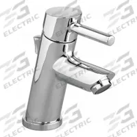 AMERICAN STANDARD Straight Spout Bathroom Faucet: Serin, Cast Brass, Chrome Finish, Single-Post (MPN 2064131.002). Key specifications — Includes: Adjustable Hot Limit Safety Stop; Speed Connect(R) Drain Reduces Amount of Parts, Installs Quicker & Needs No Adjustments After Install; Flexible Supply Hoses; Brand: AMERICAN STANDARD; Series: Serin.