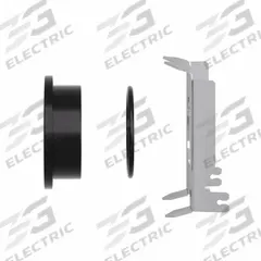 SCHNEIDER ELECTRIC Flush Mounting Kit: 30 mm Panel Mounting Size, For Series XB4 (MPN ZB4BZ022). Key specifications — attr206594: ZB4BZ022; attr1023386: Illuminated Push Buttons; attr1023389: XB4; attr1023390: Metal; attr211286: SCHNEIDER.