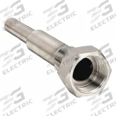 APPROVED VENDOR Threaded Thermowell: Stainless Steel, For 6 in Stem Lg, 6 in Insertion Lg (MPN 24C451). Key specifications — attr1275131: 70°F at 650 psi; attr1275136: APPROVED VENDOR; attr1275129: 10,000 psi at 60°F.