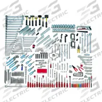WRIGHT Mega Fractional Master Tool Set: 425 Total Pcs, SAE, Tool Box (MPN 102). Key specifications — attr538253: WRIGHT; attr548973: Retaining Ring Plier; attr548974: Spiral Thread Screw Extractor 5 Piece Set; attr548975: (7) Std Torx Sockets; attr548983: (4) Adjustable Wrenches.