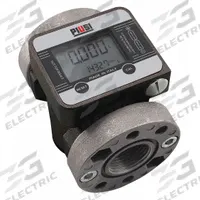 PIUSI Diesel Meter,K600,3 2.5-26.5 gpm,1" Npt: Fuel Meter, LCD, 1 in NPT, 26 gpm Flow Rate - Max (MPN F00496A40). Key specifications — Display Type: LCD; Unit Of Measure: Liters; Brand: PIUSI; Manufacturer Part Number: F00496A40; Accuracy: +/-0.5%.