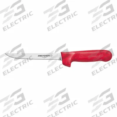 DEXTER RUSSELL Boning Knife: Honed, 11 in Overall Lg, Steel Blade, Polypropylene Handle - Boning Knives