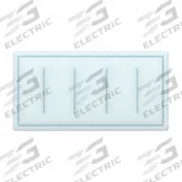 GRAINGER Ring Panel Air Filter: 12 in x 24 in x 1 in, 24 in Section Wd, 1 Sections, 3 Ply, MERV 8 (MPN 6B829). Key specifications — Performance Rating: MERV 8; Brand: GRAINGER; Media Material: Synthetic.