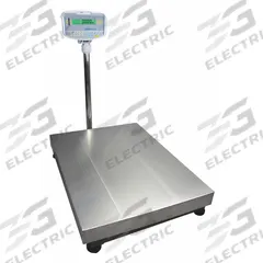 ADAM EQUIPMENT Floor Scale: 165 lb Wt Capacity - Imperial, 1 g/0.02 lb Readability, Floor Scale, LCD (MPN GFK165AH). Key specifications — Weighing Units: lb; Platform Material: Aluminum; Connection Ports: RS-232; Brand: ADAM EQUIPMENT; Readability: 1 g/0.02 lb.