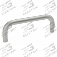 JW WINCO Pull Handle: Weld-On, Stainless Steel, Silver, 4.92 in Mounting Hole Center to Center (MPN 10W125BN0). Key specifications — attr1064468: 3 mm; attr1001233: JW WINCO; attr1064421: Silver.