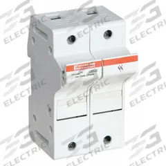 MERSEN Fuse Block: Finger-Safe, 2 Pole, 600 V AC, DIN Rail Mounting, Pressure Plate Termination (MPN US3J2). Key specifications — Brand: MERSEN.