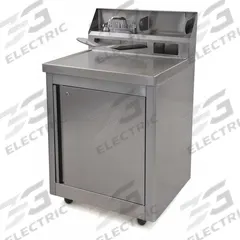 EAGLE GROUP Portable Hand Sink: Water Heater Not Included, Dual Manual Handle, 0.5 gpm Flow Rate (MPN PHS-A-C). Key specifications — Brand: EAGLE GROUP.