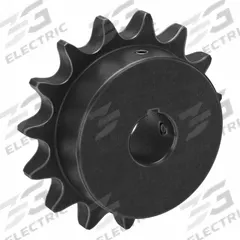TSUBAKI Single Strand Sprocket: 60, For 3/4 in Chain Pitch, 7/8 in Bore Dia, 15 Teeth, Steel (MPN 60B15FP). Key specifications — Brand: TSUBAKI.