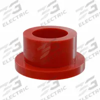 BUNTING BEARINGS Flanged Sleeve Bearing: PTFE, 1/2 in Bore, 3/4 in OD, 1/2 in Overall Lg, Red, 3 PK (MPN BJ4F081204). Key specifications — Brand: BUNTING BEARINGS; Color: Red.