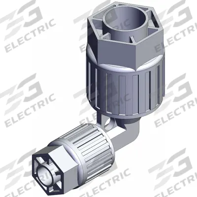 SMC High Purity Tube Fitting: 3/4 in OD x 3/8 in OD Size, Compression x Compression - PFA Compression Tube Fittings