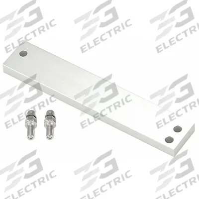 SECURITRON Shim Bracket: 8 in Lg (MPN ASB-32CL) - Mounting Brackets & Filler Plates