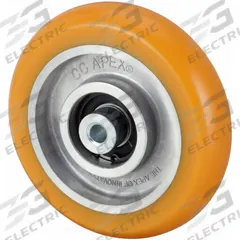 APPROVED VENDOR Caster Wheel: 5 in Wheel Dia., 1 1/4 in Wheel Wd, Polyurethane, 450 lb Load Rating (MPN CDP-G-83). Key specifications — Brand: APPROVED VENDOR; Wheel/Tread Color: Orange.