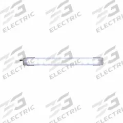 PATLITE LED Light: Linear, LED, 360 lm Max Brightness, Bracket, 5.7 W Watt, 24V DC ±10%, 3 m, Flood (MPN CLA3S-24A-CD-30). Key specifications — attr565515: PATLITE; attr565521: Wire Leads; attr565528: IP69K; attr565532: Polycarbonate; attr565541: 24V DC ±10%; attr872694: Flood; attr872695: 24VDC; attr1135070: 3 m.
