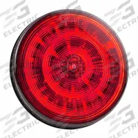 GROTE Strobe Light: Strobe, Red, 3/4 in Overall Wd, 3/4 in Overall Ht, LED, 12V DC (MPN 77352). Key specifications — Operating Voltage: 12V DC; Mount Type: Grommet; Brand: GROTE; Shape: Round.