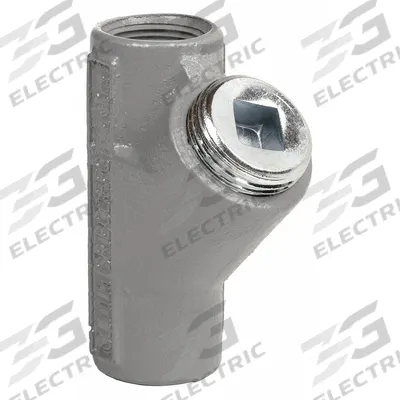 KILLARK Sealing Fitting - Vertical: Iron, 1/2 in Trade Size, Female to Female - Vertical Sealing Fittings - 25% Fill