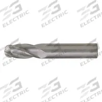 CLEVELAND Ball End Mill: Carbide, TiAlN Coated, 4 Flute, 7/16" Mill Dia, 5/8" LOC, 2-1/2" OAL (MPN C83555)