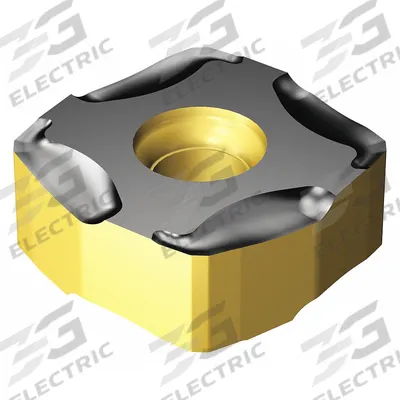SANDVIK COROMANT Milling Insert, Medium, Rectangle, 365: RCKT 10 T3 M0-KH 3330 (MPN R365-1505ZNE-KM 3330) - Rectangle (L) Indexable Milling Inserts