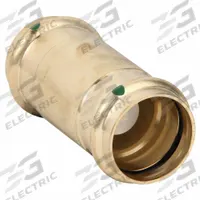VIEGA PROPRESS Check Valve: Inline Valve Body, 1 1/4 in Pipe Size, Press x Press, Bronze, Press (MPN 79050). Key specifications — Brand: VIEGA PROPRESS; Poppet Material: Stainless Steel.