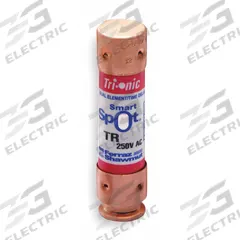 MERSEN Fuse: Class RK5, TR-RID Series, Time-Delay, 35 A, 250 V AC, 250 V DC, Indicating (MPN TR35RID). Key specifications — Series: TR-RID.