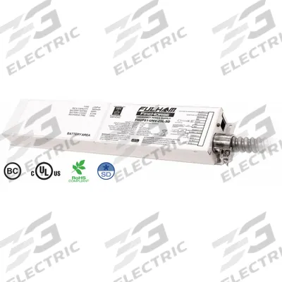 FULHAM Emergency Lighting Inverter: 100 to 277V AC, 25 W Max. Bulb Watts - Emergency Lighting Inverters