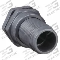 HAYWARD Bulkhead Tank Fitting: PVC Body, 3 in Female Socket Inside, 3 in Female Socket Outside (MPN BFA1030SFS). Key specifications — Fitting Material: PVC; Brand: HAYWARD.