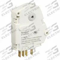 PARAGON Defrost Control Timer: Mechanical, 6 hr Max Cycle Time, SPDT, 120V AC, 15 A Current Rating (MPN A1400-00). Key specifications — Brand: PARAGON.