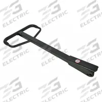 DAYTON Handle Body: Handle Body, For Pallet Jacks, For 4YX97, Black, Rubber/Steel (MPN 97-109). Key specifications — attr1343630: Handle Body; attr1343631: 4YX97; attr1343622: Rubber; attr1343633: DAYTON; attr1343619: Black; attr1343632: Pallet Jacks.