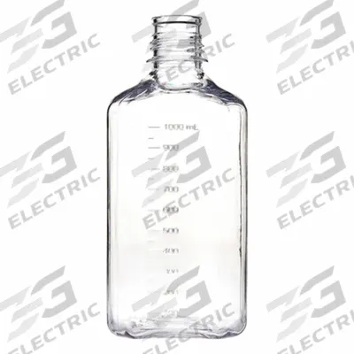 APPROVED VENDOR Plastic Lab Media & Roller Bottles - Plastic Lab Media Bottles: PETG