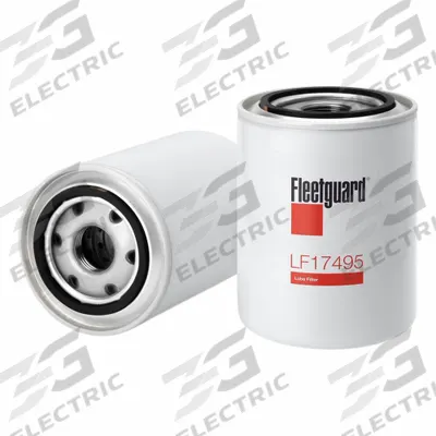 FLEETGUARD Automotive Oil Filter: B40056, LF17495, 7 11/16 in Overall Ht - Spin-On Oil Filters