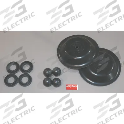 Dayton Fluid End Repair Kit: Fluid End Repair Kit, 6PY68, Buna-N - Dayton Fluid-End Repair Kits