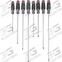 PROTO Screwdriver Sets: 1-10 Pieces, 8 Pieces, Cabinet/Keystone/Phillips Tip, 24 1/4 in Overall Lg (MPN J1208SCLF). Key specifications — attr1205274: PROTO; attr1205269: #2.