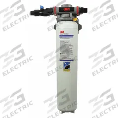 3M Water Filtration System: 0.2 micron, 5 gpm, NPT, 24 1/8 in Overall Ht, 54,000 gal (MPN 5624301). Key specifications — Brand: 3M; Reduces: Chlorine Odor; Filter Media: Prefilter Wrap.