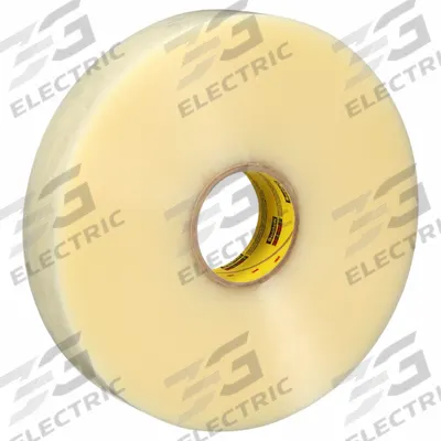 SCOTCH Packaging Tape: 2.5 mil Tape Thick, 1 7/8 in x 1,640 7/16 yd, Clear - Hot Melt Packing Tape for Recycled Boxes