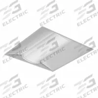 DAYBRITE Recessed Troffer: 2 ft Lg, 2 ft Wd, 3,800 lm, 4000K, 33 W, 120 to 277V AC, No Sensor (MPN 2EVG38L840-2-D-UNV-DIM). Key specifications — attr1261884: 120 to 277V AC; attr1261878: DAYBRITE; attr1261883: (2) Lamp T8; attr1261870: 4000K; attr1261880: Yes.
