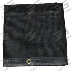 MAURITZON Tarp: 12 ft Lg, 7.75 ft Wd, Std Duty, 5 mil, Vinyl, Black, 10 oz/sq yd, PVC Coated (MPN MBT-12-04-0812). Key specifications — Color: Black; Brand: MAURITZON; Fabric Coating: PVC Coated.