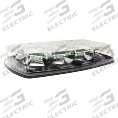 ECCO Mini Light Bar: Mini Light Bar Vehicle Light Bar Size, LED, SAE J845 Class 1, Mini Light Bar (MPN 5587CAC). Key specifications — Electrical Connection: Blunt Cut Wires; Series: 5587 Reflex Series; Brand: ECCO; Number of Flash Patterns: 18; Mount Type: Bolt; Light SAE Class Rating: SAE Class 1.