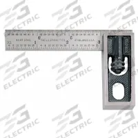 STARRETT Double Square: SAE, Steel, Satin, 4 in Blade Lg, 1/64 in Graduations (MPN 13A). Key specifications — attr1182179: Square; attr1182186: 1/64 in; attr1182189: Satin; attr1182159: STARRETT.