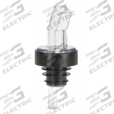TABLECRAFT PRODUCTS Liquor Pourer: Clear, Plastic, 3 1/4 in Overall Ht - Liquor Pourers