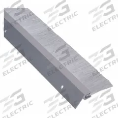 NATIONAL GUARD Door Weatherstripping: Brush Insert, 8 ft Lg, 3 1/4 in Wd, 2 1/2 in Ht (MPN H623A-96"). Key specifications — Insert Material: Nylon; Flange Material: Aluminum; Brand: NATIONAL GUARD.